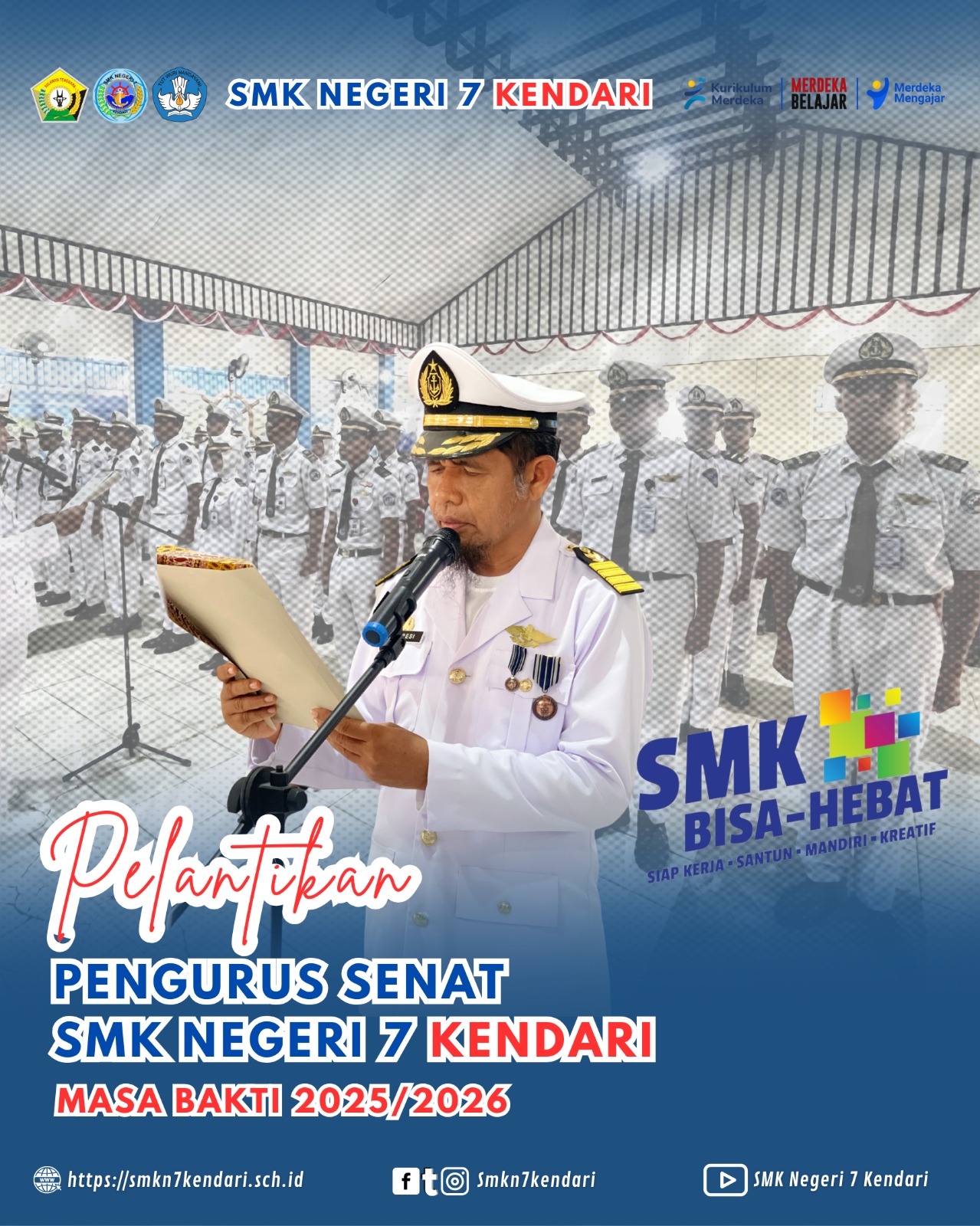 Senat Muda SMK Negeri 7 Kendari Resmi Dilantik!