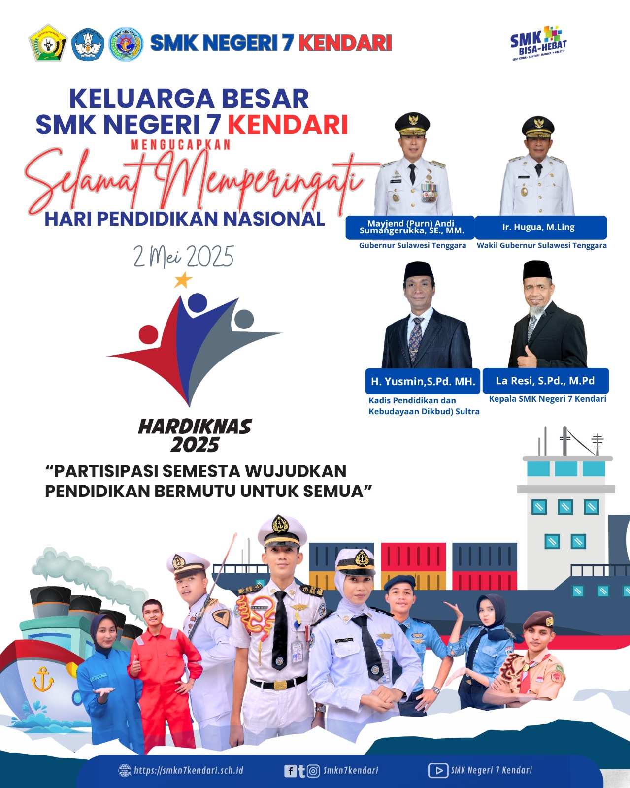 Hardiknas 2025: SMK Negeri 7 Kendari Beraksi!